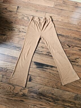 Brown Girls' Stretchy Pants With JEWEL accents